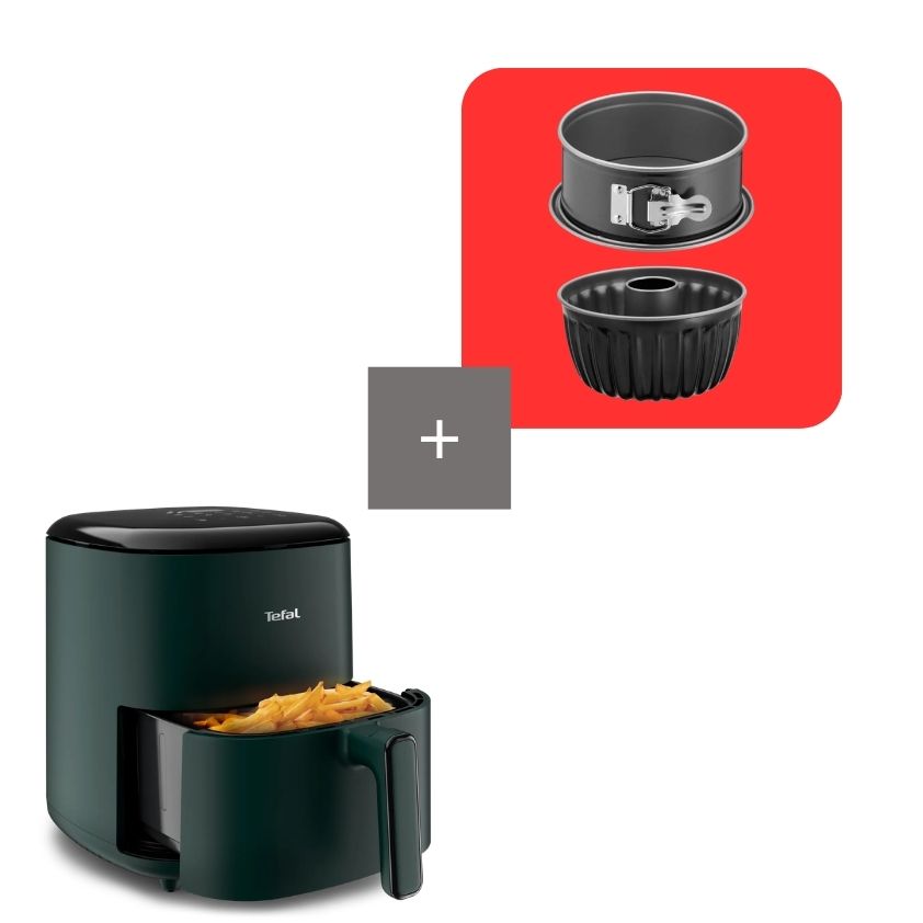 Tefal Pack freidora de aire Easy Fry Max 5L con set de moldes de regalo
