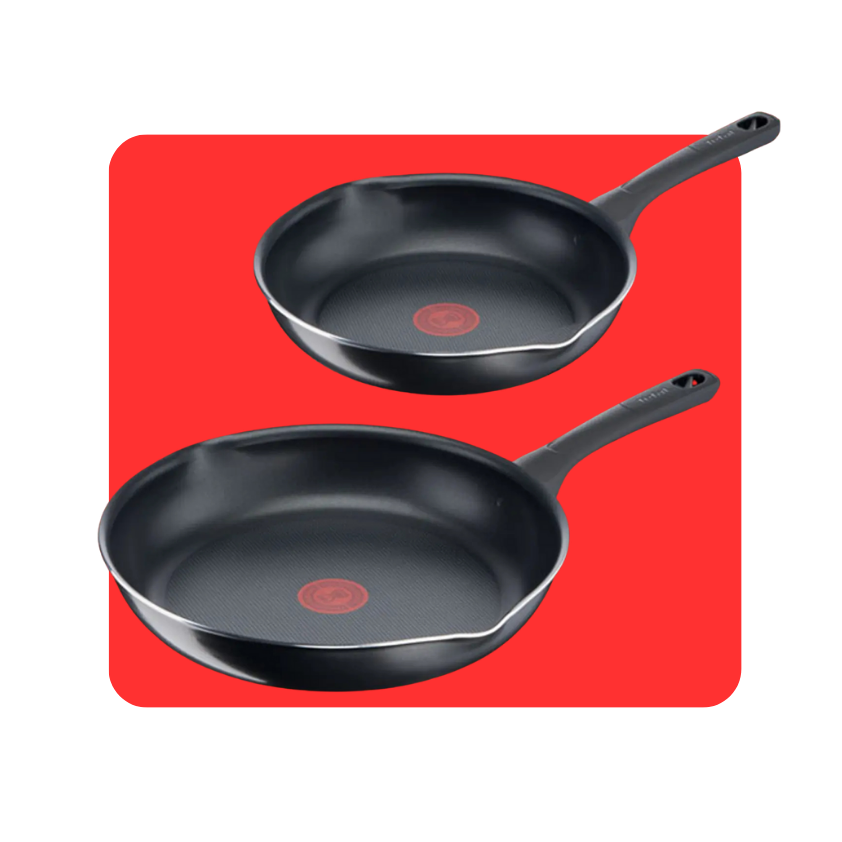 Tefal Pack set de 2 sartenes antiadherentes 24/28 cm Day by Day